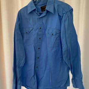 Longsleeve western pearl snap